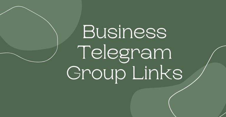 Business Telegram Group Links