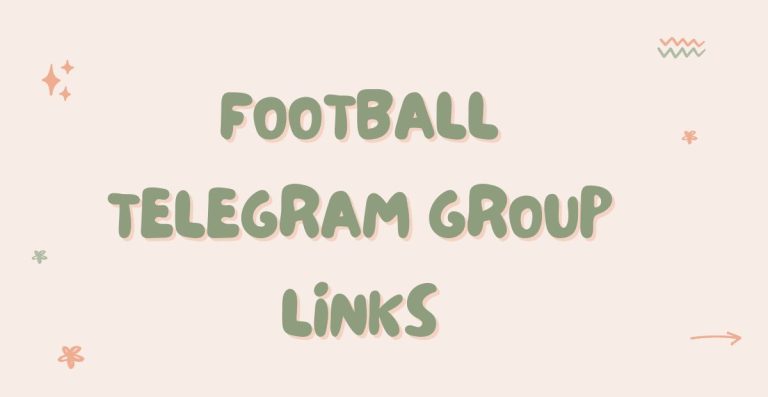Football Telegram Group Links