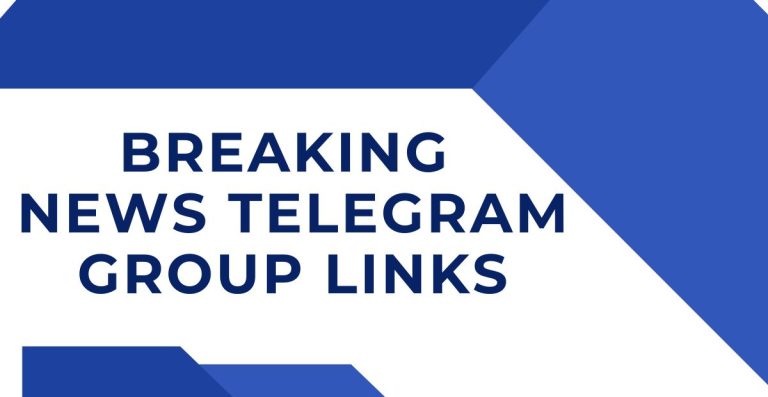 Breaking News Telegram Group Links