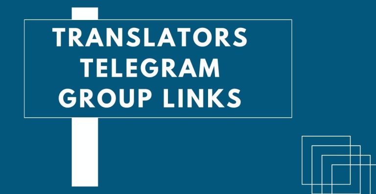 Active Translators Telegram Group Links