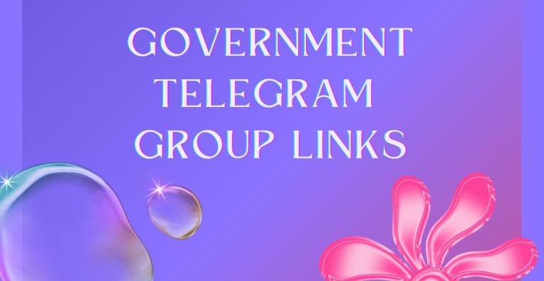 Government Telegram Group Links