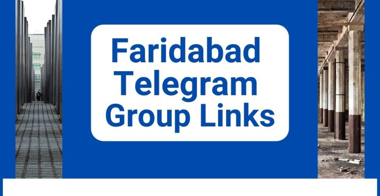 Faridabad Telegram Group Links