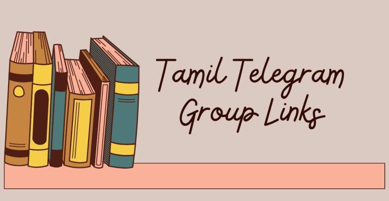 Best Tamil Telegram Group Links