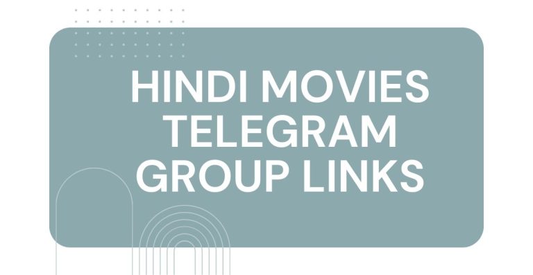 Hindi Movies Telegram Group Links