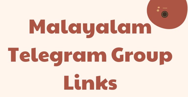 Best Malayalam Telegram Group Links