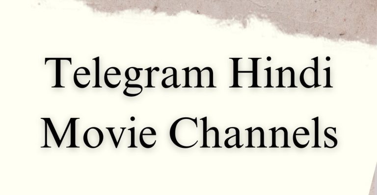 Latest Telegram Hindi Movie Channels