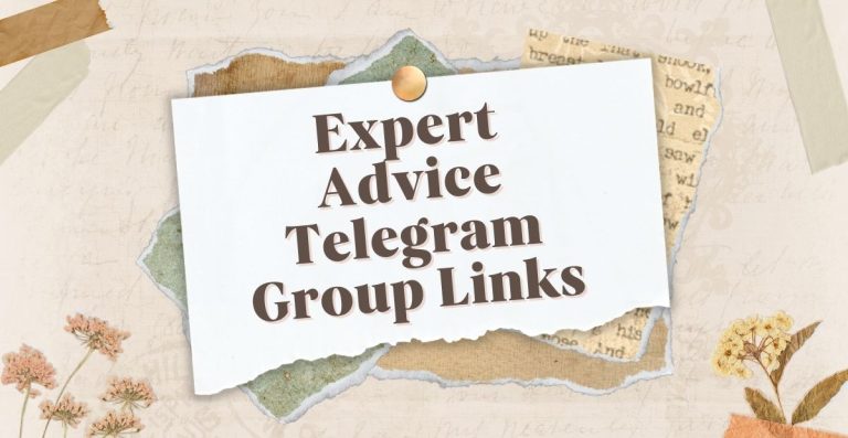 Expert Advice Telegram Group Links