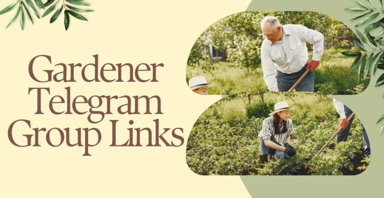 Gardener Telegram Group Links