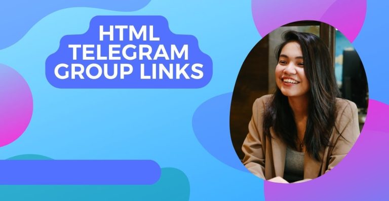 HTML Telegram Group Links