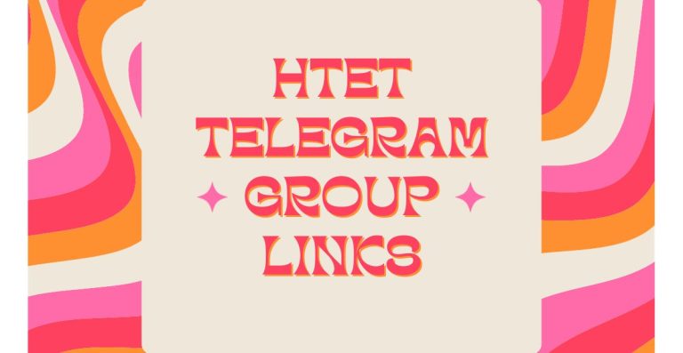 HTET Telegram Group Links