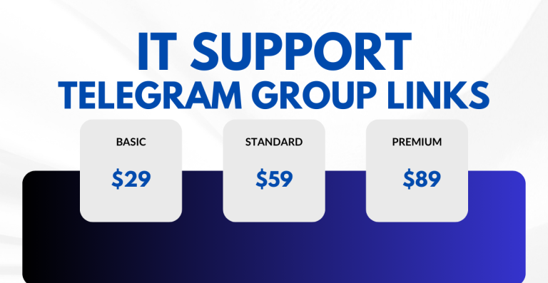 IT Support Telegram Group Links