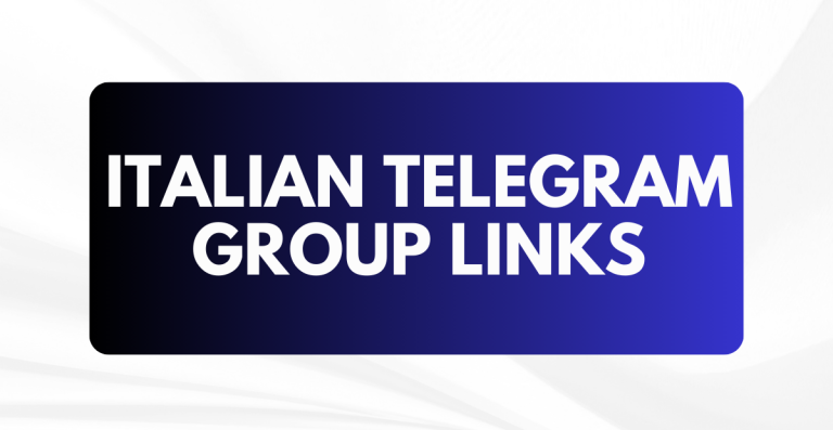 Italian Telegram Group Links