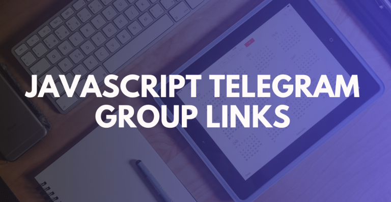 JavaScript Telegram Group Links
