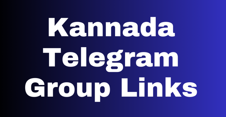 Kannada Telegram Group Links