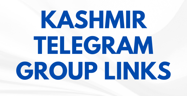 Kashmir Telegram Group Links