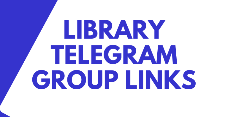 Library Telegram Group Links