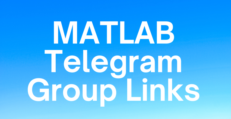 MATLAB Telegram Group Links