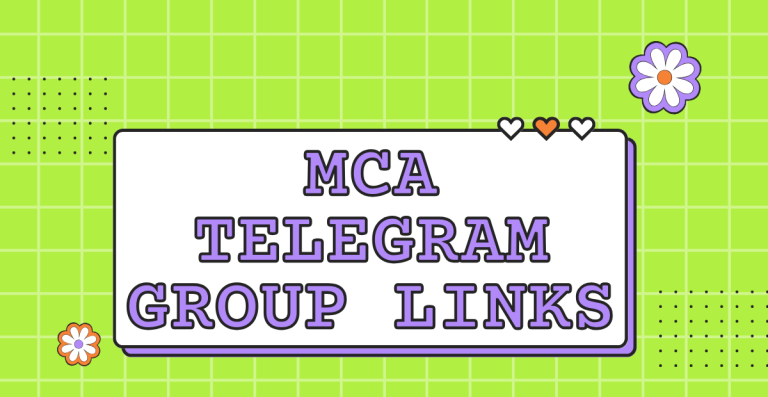 MCA Telegram Group Links