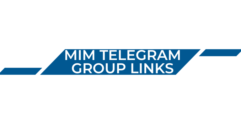 MIM Telegram Group Links