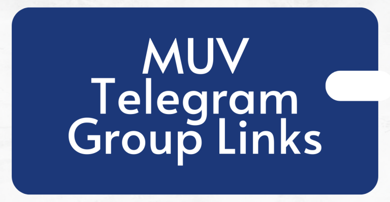 MUV Telegram Group Links