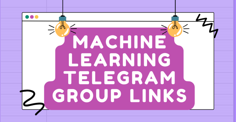 Machine Learning Telegram Group Links