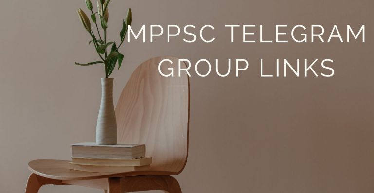 MPPSC Telegram Group Links