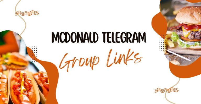 Mcdonald Telegram Group Links