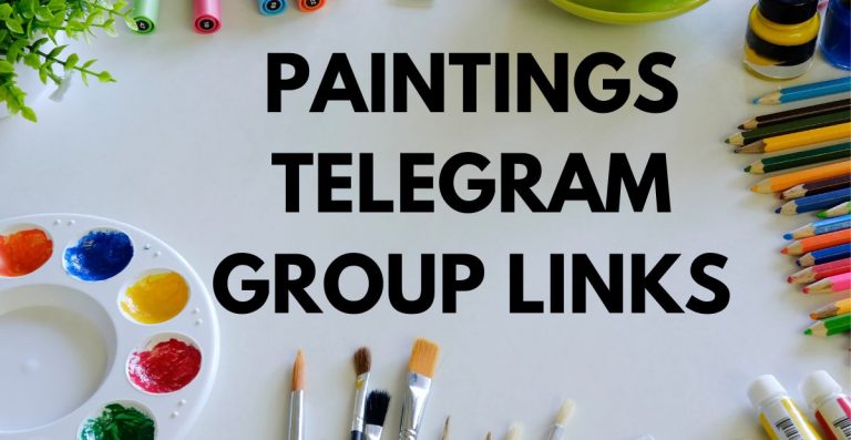 Paintings Telegram Group Links