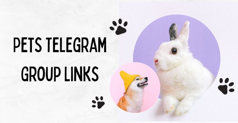 Pets Telegram Group Links