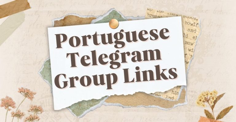 Portuguese Telegram Group Links