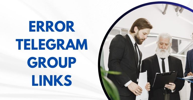 Best Error Telegram Group Links